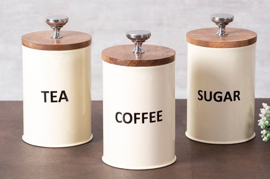 The Perfect Jar for Storing Tea, Coffee, and Sugar